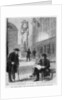 Greenwich pensioners in the Anson Ward, Greenwich Hospital, with figurehead of the old ship 'Centurion' by unknown
