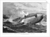 The rescue of the crew of the 'Cleopatra', at dawn in the Bay of Biscay by Unknown