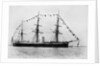 HMS 'Shannon' (1875) at anchor by unknown