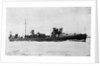 A starboard bow view of Torpedo Boat No. 95 (1894) by Anonymous