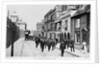 Newspaper print of The Marlborough Gate in Portsmouth dockyard by Cribb