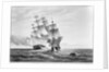 Representing an action with the Spanish Slave frigate 'Velos Passahera' captured by boarding by H.M. Ship 'Primrose' 6th September 1830 by William John Huggins