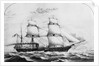 HMS 'Valorous', under way by unknown