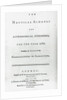 The Nautical Almanac for the year 1767 by W. Richardson