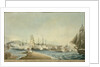 The Conquest of the Island of Curacoa by Four Frigates under the Command of Sir Charles Brisbane by Charles Brisbane