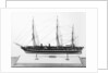 Model of ironclad battleship HMS 'Warrior' (1860) by Unknown