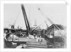 On deck of the 'Cornwall' by unknown