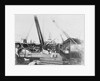 On deck of the 'Cornwall' by unknown