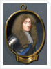 Miniature portrait of James, Duke of York (1633-1701), later King James II. by Samuel Cooper