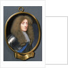 Miniature portrait of James, Duke of York (1633-1701), later King James II. by Samuel Cooper