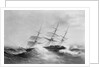 The Nile William Strange Commander, outward bound off the Cape by Thomas Goldsworth Dutton