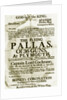 Recruitment poster for the 36-gun 'Pallas' at Plymouth, promising Spanish prize money and glory for those sailing with Captain Lord Cochrane by unknown