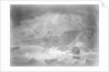 Loss of His Majesty's Ship 'Venerable'... Shipwreck on the Night of the 24th November 1804 on the Rocks in Torbay by John Theophilus Lee