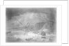 Loss of His Majesty's Ship 'Venerable'... Shipwreck on the Night of the 24th November 1804 on the Rocks in Torbay by John Theophilus Lee
