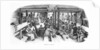 Emigrants at dinner, 1844 by unknown