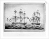 Capture of the French frigate 'Africaine' by the 'Phoebe', 1 November 1801 by Holt