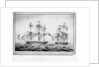 Capture of the French frigate 'Africaine' by the 'Phoebe', 1 November 1801 by Holt