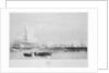 The English and French fleets in the Baltic: combined attack on the forts at Bomarsund, 15 August 1854 by Oswald Walter Brierly