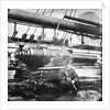 Photograph of an Armstrong breech-loader on 'Narcissus' circa 1859, shows screw at breech by Unknown