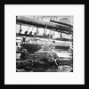 Photograph of an Armstrong breech-loader on 'Narcissus' circa 1859, shows screw at breech by Unknown