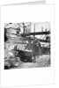 Photograph of gun on truck on 'Narcissus' by Unknown
