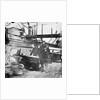 Photograph of gun on truck on 'Narcissus' by Unknown