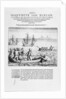 Willem Barents' voyage. Explorers in a boat attacking a bear in Bear Creek, 9 July 1594 by Johann Theodor de Bry