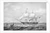 Auxiliary screw-propeller steam frigate HMS 'Arrogant' (1848), 46 guns by Thomas Picken