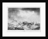 The distressful situation of the East Indiaman 'Dutton' by Robert Pollard