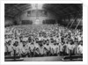 School photograph in Neptune's Hall, the gymnasium by Unknown