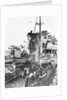 The funnel and bridge area of the destroyer HMS 'Onslow' (1941) by unknown