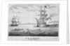 H. M. S. Ganges at target practice by C. Boone