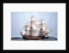 Merchant Ship - scenic mount by unknown