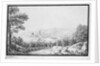 View of Bastia before the English controlled Corsica by unknown