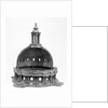 Model for the domes of Greenwich Hospital by James Smallwell