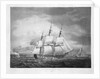 A twenty-gun ship by Robert Dodd