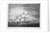 A twenty-gun ship by Robert Dodd