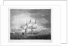 A twenty-gun ship by Robert Dodd