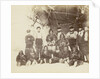 At Cape York - Group of Arctic Highlanders and Seamen of the Expedition by unknown