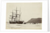 Alert' cutting into dock, Dobbin Bay, 13 August 1875 by unknown