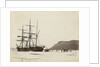 Alert' cutting into dock, Dobbin Bay, 13 August 1875 by unknown