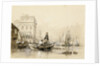 'Jack helping Freeman the fisherman' [off Greenwich Hospital]. Original illustration for Marryat's 'Poor Jack' (1840) by Clarkson Stanfield