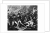 The Battle of Trafalgar, 1805: Captain Harvey of the 'Temeraire' clearing the deck of French and Spaniards by Gillbank