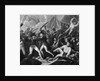 The Battle of Trafalgar, 1805: Captain Harvey of the 'Temeraire' clearing the deck of French and Spaniards by Gillbank