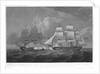 His Majesty's Frigate 'Dryad' of 36 Guns, bringing to close Action the French Frigate La 'Proserpine' 40 Guns, off Cape Clear, on 13th of June 1796... dedicated to Captain... Lord Amelius Beauclerk.... by Thomas Whitcombe