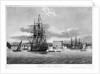 The Essex East Indiaman Refitted, and at Anchor in Bombay Harbour by Thomas Luny