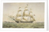 The Earl Balcarras East Indiaman 1488 tons by Thomas Goldsworth Dutton