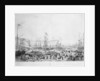 The Launch of the Trafalgar, in the presence of Her Most Gracious Majesty Queen Victoria and His Royal Highness Prince Albert, at H.M.Dock Yard, Woolwich... by William Ranwell