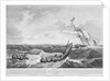 The situation of His Majesty's Packet 'The Lady Hobart' on 28 June 1803 by John Thomas Serres