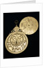 Astrolabe: obverse and plate by Muhammad Mahdi al-Yazdi